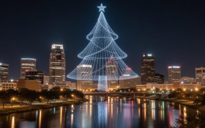 North Richland Hills : le spectacle de drones qui fait entrer Noël dans le livre des records